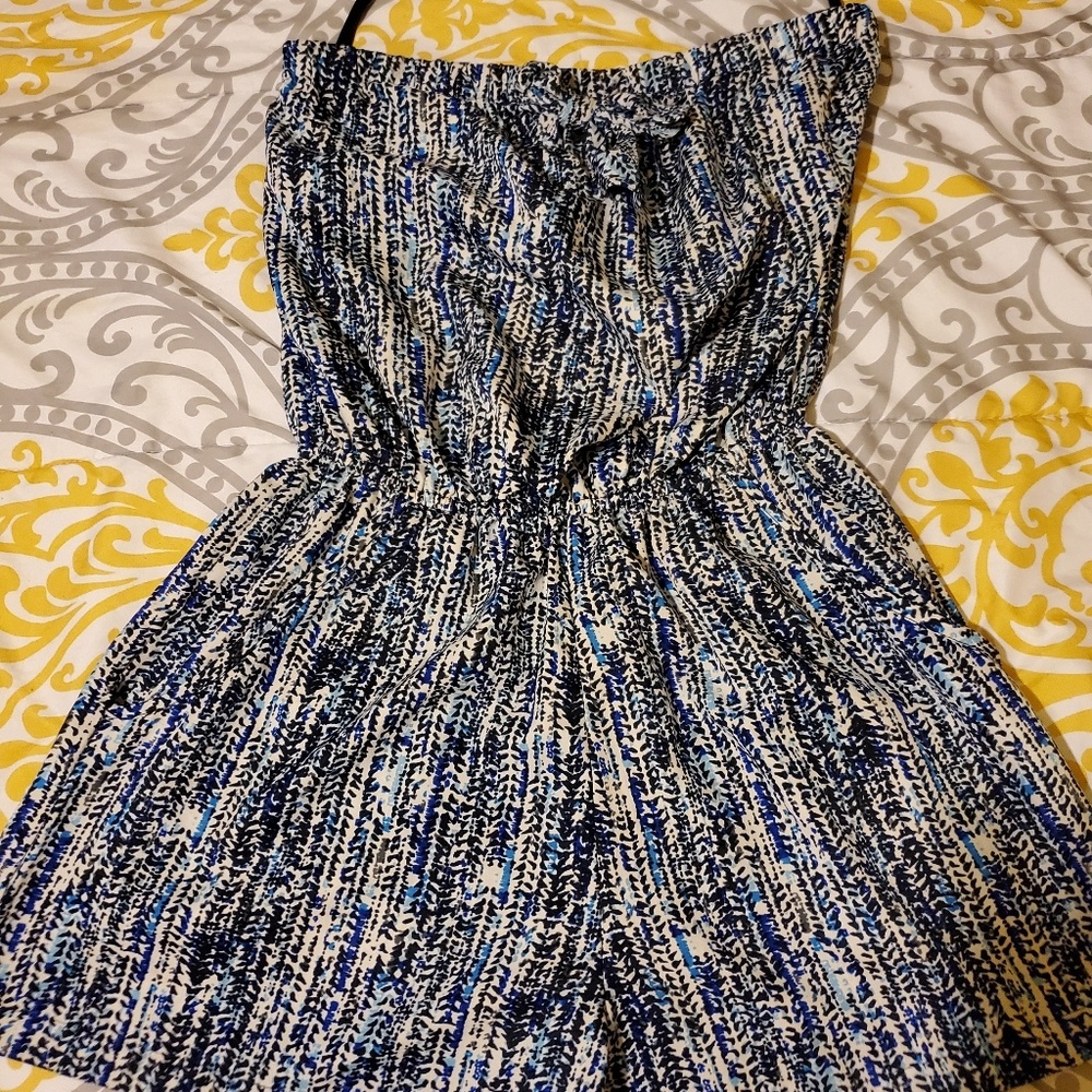 Strapless Romper